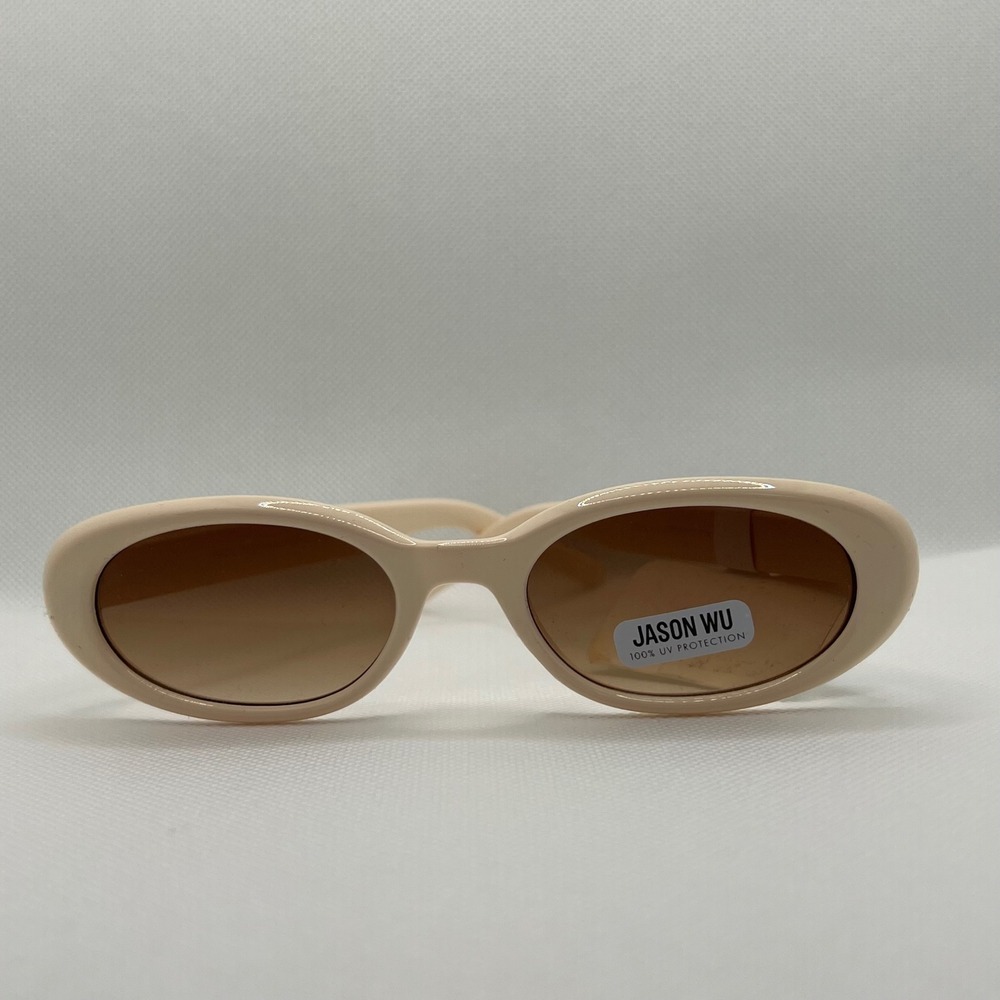 Jason Wu Cream Oval Sunglasses Retro
Y2K Minimalist Neutral Boho